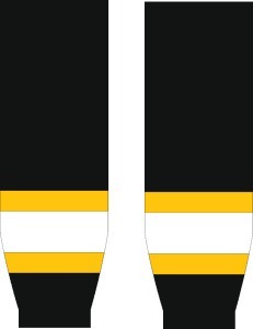KNITTED HOCKEY SOCK BOSTON BLACK - Hockey Socks