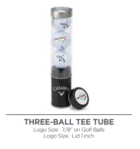 3-Ball Tee Tube - THREE-BALL TEE TUBE