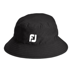 FJ DryJoys Bucket Hat - Black