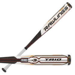 TRIO 3-Piece Hybrid End-Loaded Baseball Bat BBCOR