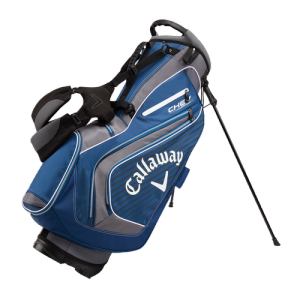 Callaway Chev Stand Bag - navy/charcoal/white